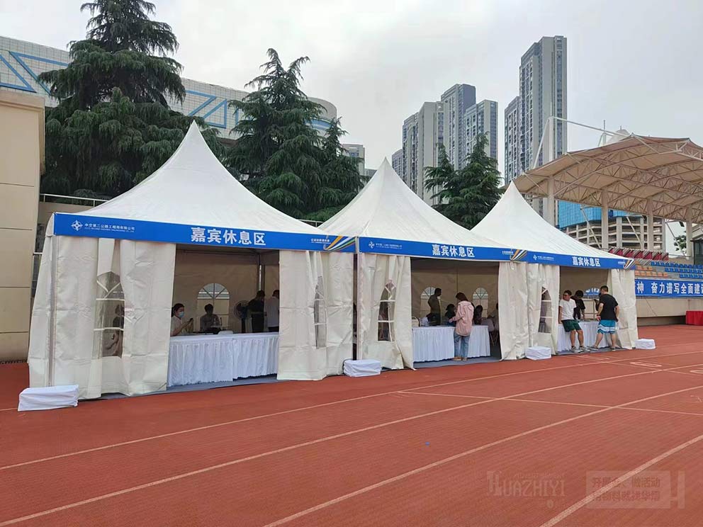 攤位帳篷搭建身影出現在各類場合和行業活動