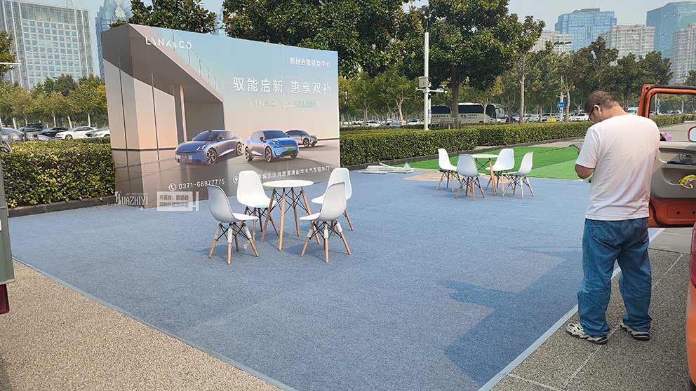鄭州桁架助力會展中心領克汽車活動現場