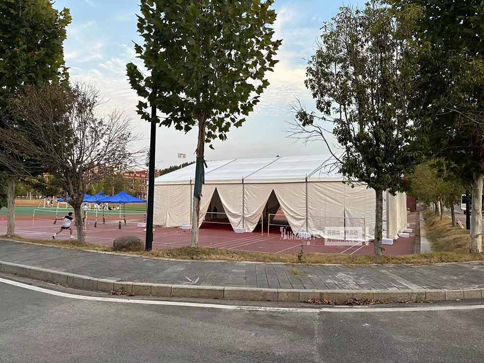 鄭州篷房出租搭建學(xué)校中國夢活動現(xiàn)場大型篷房